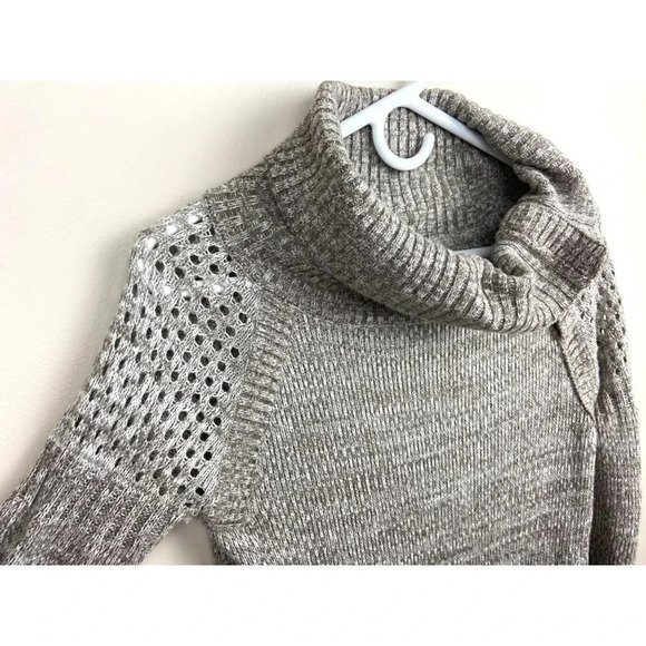 Prana Archer Sweater Dress in Earth Gray Brown Small - Picture 7 of 11